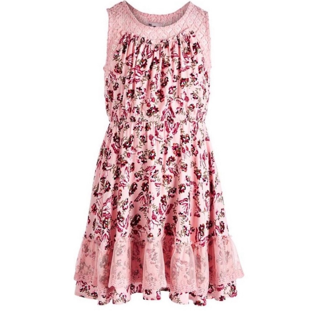 Epic Threads Butterfly Challis Dress